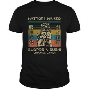 Hattori Hanzo Swords And Sushi Okinawa Japan  Shirt